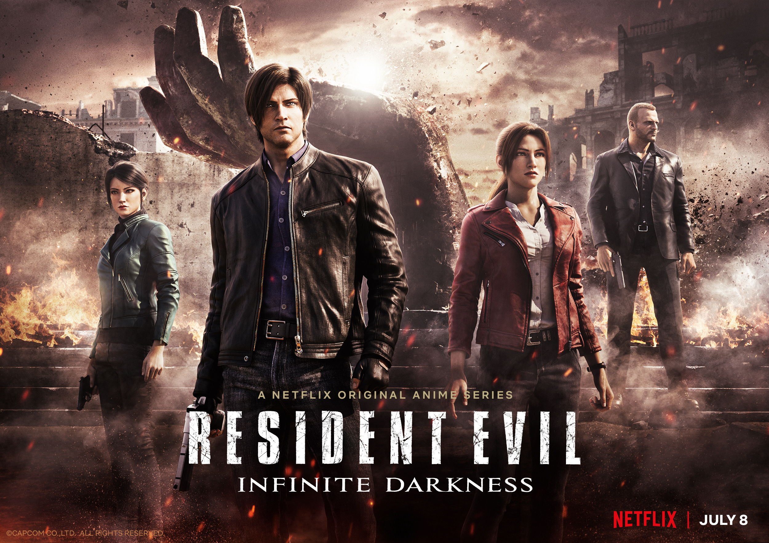 Resident Evil: Infinite Darkness Key Art