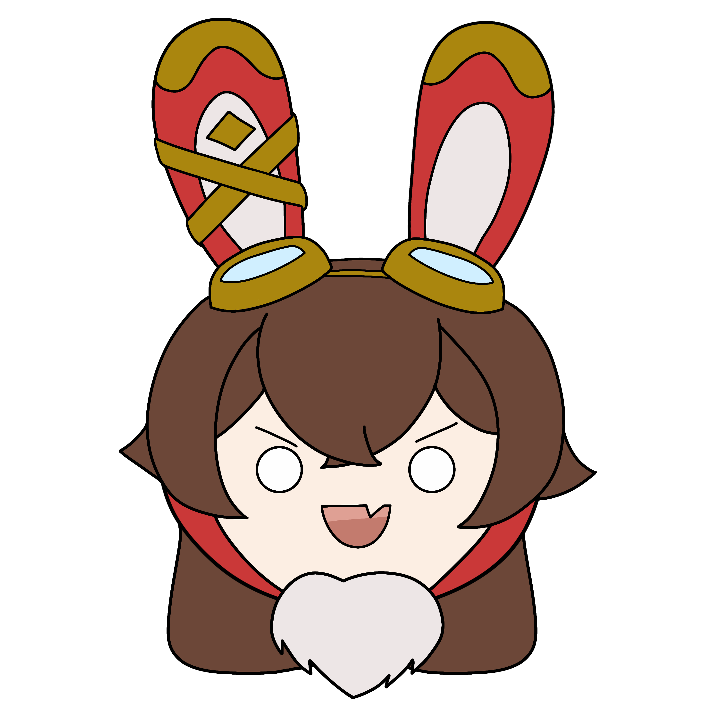 Ambers Baron Bunny Sticker (Genshin Impact) - Cosplay.ph