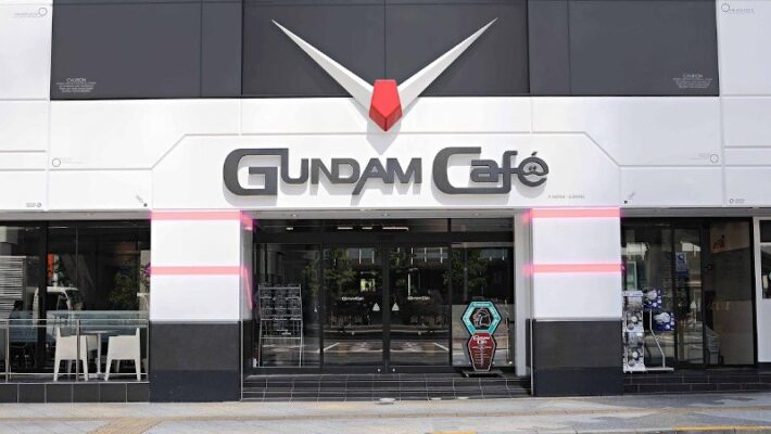 Gundam Cafe façade