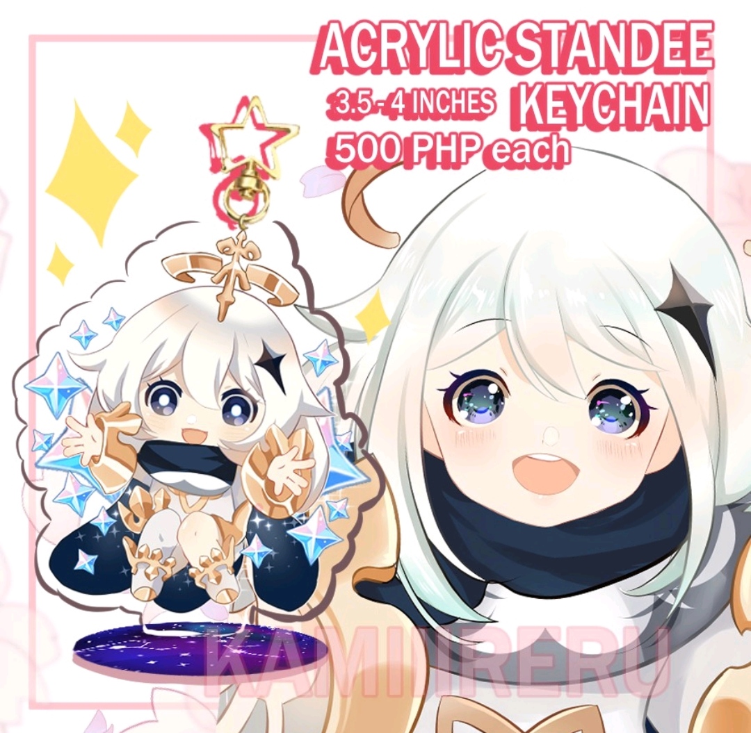 Genshin Impact: Acrylic Standee Keychains - Cosplay.ph