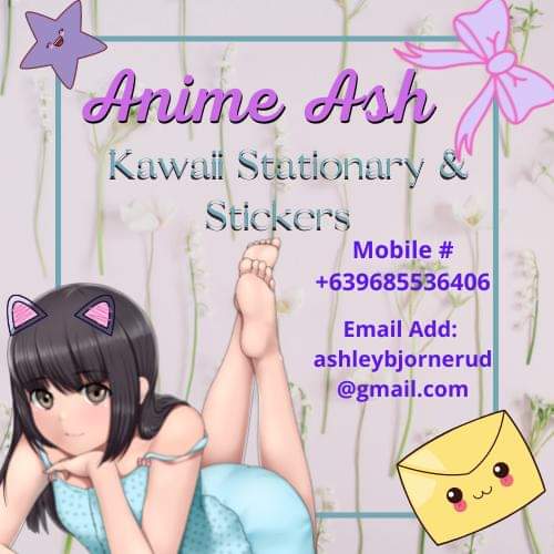 Anime Ash kawaii stationary and stickers